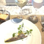 La Brianza - イワシのハイビスカスマリネ。おしゃれかつすっきりなおいしさ、手間隙掛けられた味わいありがとうございます☆