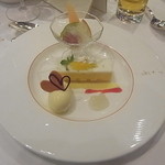 ラ・ロシェル - デザート・グルマンディーズなお菓子 -ヴィヴル ア ライス-でございます