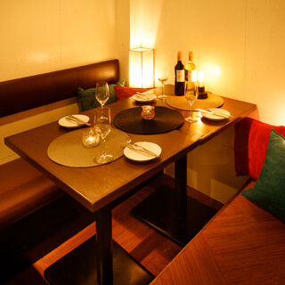 Semi-private room for small groups◎ Enjoy Meat Bar cuisine in a stylish space.