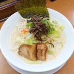 Hakata Ramen Isshintou - 白・野菜たっぷり豚骨ラーメン