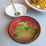 Mikado Chiyainizu Resutoran - スープ、杏仁豆腐