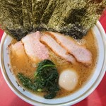 ラーメン濱野家 - ラーメン(並)＋のり・チャーシュー増し
