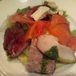 季節コースの前菜