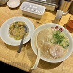 一風堂 - 博多とんこつB定食