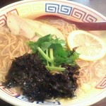 人力俥 - 鶏そば（味玉のせ）