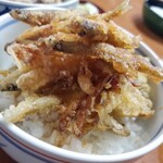 郷土料理　奈辺久 - わかさぎ天丼ハーフ