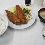 旭東洋 - アジフライ定食