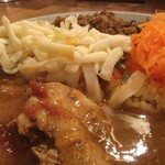 カレーの店 八月 - チーズトッピング