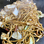 お好み焼・焼そば 風月 - いか野菜焼きそば