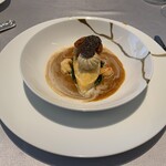 ASAHINA Gastronome - 鱧のクネル　阿寒湖のエクルヴィス　ソースナンチュアを現代的思考で