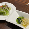 釜山道川 - 前菜のサラダとナムル