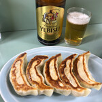 みんみん - みんみん(ビール、餃子)