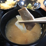 海鮮処 侍 - アラの味噌汁
            ※プレオープンのサービス