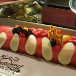 オチェーアノ - （2012/9月）ハロウィーンロゴ入りロールケーキ