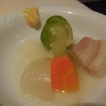 オチェーアノ - （2012/9月）取ってきたお料理（ポトフ）