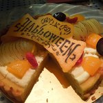 （2012/9月）ハロウィーンロゴ入りクッキー付きタルト