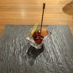 ブロックス - タコのコンフィとアーティチョークのレモンマリネ