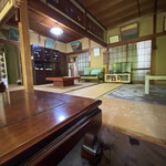 そば処 花ぐるま - 店内(室内)。