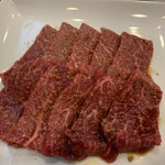 三宝苑 - 赤身ロース2人前