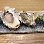 青島海鮮料理 魚益 - 蒸し牡蠣