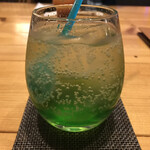 グルマン - ノンアルコールカクテル　トリコロールみたいな(グレープフルーツ+パッションフルーツ)