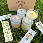 いなべプリン店 - 各種キャラクターがあるプリン♬
スプーンの入れ物も可愛い♬