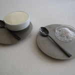 エスキス - フロマージュブランとローファットミルクのバター、塩