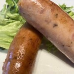 Assortment of 2 types of extra-thick sausages