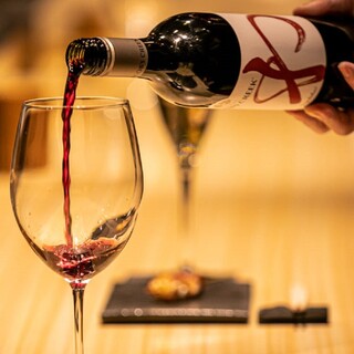 厳選ワインと炭火焼鳥のマリアージュを堪能