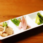 漬物盛り合わせ