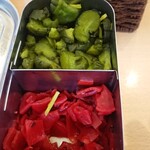 バーグ - 料理写真:お新香各種