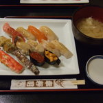 幸寿司 - おまかせ握り＋えんがわ
