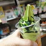 茶の池田や - 最高級抹茶サンデー（２７０円）