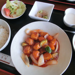 中国料理　洋明 - 酢豚定食