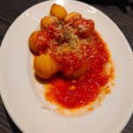 potto タニタカフェ - ニョッキを揚げて、カロリーアップだ！