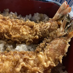 神田まつや - 才巻でなく車海老だから尾まで食べられなかった