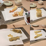 Anago Jiru Shiesaka Kaisen Tempura O-Uesuto - 