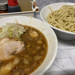 麺屋 歩夢 - つけ麺（900円）、ニンニクコール