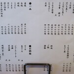 いち川 - メニュ～♪