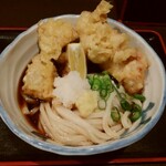 たけうちうどん店 - 鶏天ぶっかけい　冷