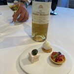 ルポンドシエル - デザートワインとともに