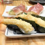 天ぷらと海鮮 ニューツルマツ - 海老塩天むす