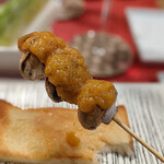 炭火焼鳥さかもり北新地 - マッシュルーム