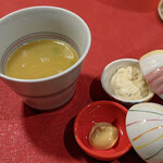 炭火焼鳥さかもり北新地 - 極上鶏白湯スープ