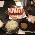 とんかつ マンジェ - 2012.9.22(土祝日)11時15分訪問 流石です(^_^)v