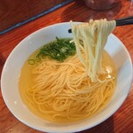 浜堂ラーメン - 麺のリフトアップ