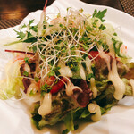 ウルトラ - 蟹サラダです。生野菜がタップリポン