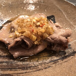 U.KAI - タンしゃぶ❤️ミョウガと甘酢のソース♡