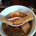 麺家 彩華 - メンマも大きかったなあ。