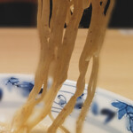 貝出汁らぁ麺 海美風 - 全粒粉入り低加水目なストレート中細麺
